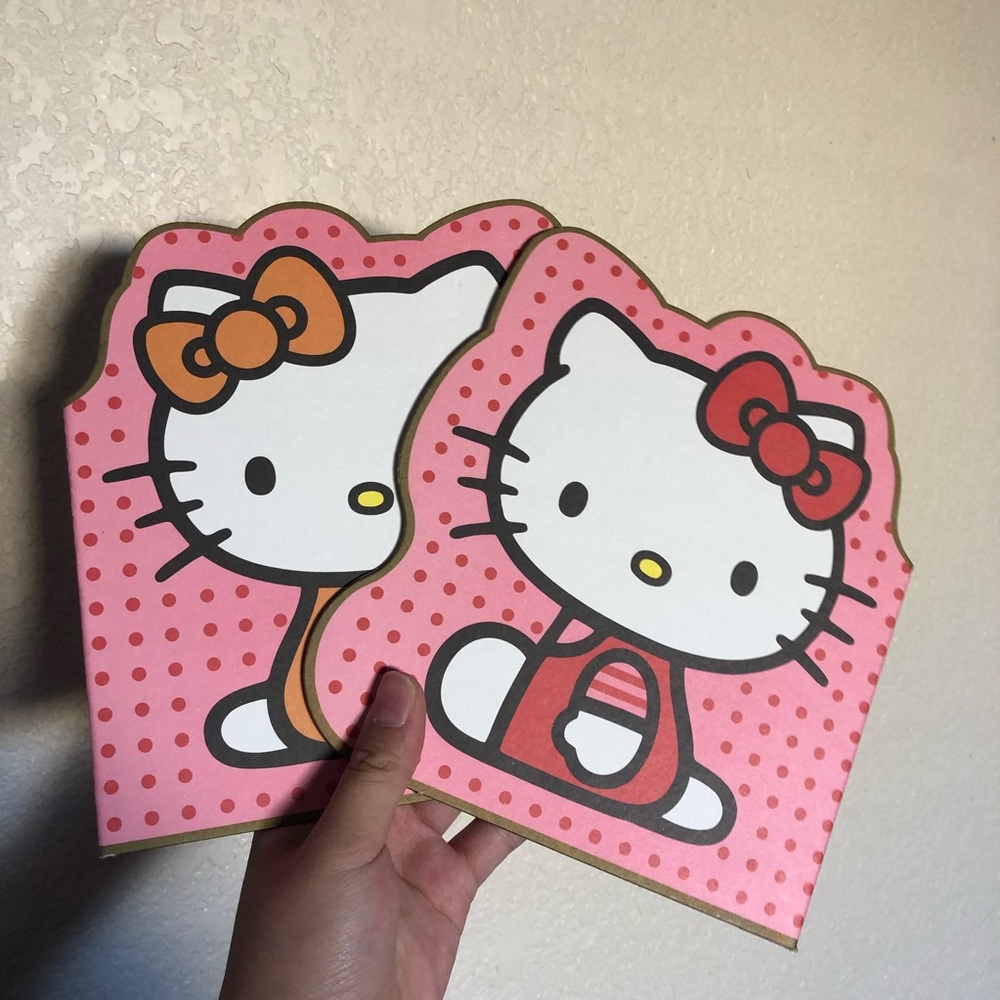 Vintage Hello Kitty & Mimi Sticker Book Folders